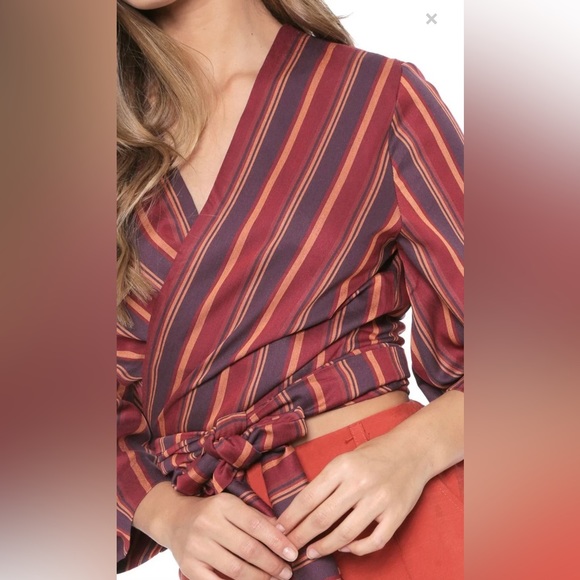 Striped Warp top - Picture 2 of 9